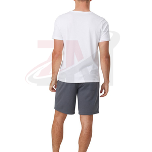 Shorts de sport respirants pour hommes, 100 % coton de haute qualité, unis, personnalisables, avec motifs décoratifs, taille XS - Product Image 5