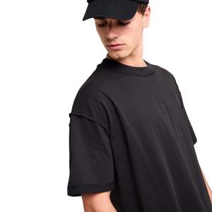 Camiseta de hombre extragrande de algodón 100% de alta calidad OEM, ecológica, antiarrugas, personalizada, con diseño interior y exterior. - Product Image 4