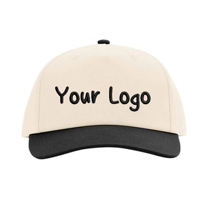 Gorra de Béisbol de Tela de Algodón, 5 Paneles, Deportiva, Estructurada, Unisex, Combinación de Dos Tonos, Bordado Personalizado con su Logotipo, Venta al Por Mayor de Fábrica - Product Image 1