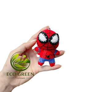 Kawaii Animal Crochet Plush Keychain Handmade Cute Soft Yarn Pendant Gift for <b>Purse</b> <b>Backpack</b> Decoration - Product Image 1