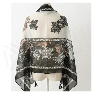 Pañuelo de Chifón con Estampado Floral para Mujer, Largo, Elegante, Multifuncional, Accesorio de Moda para Todas las Temporadas - Product Image 3