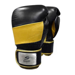 Nuevos Guantes de Boxeo de Cuero Impermeables con Espuma de Alta Densidad, Diseño Duradero para Entrenamiento de Principiantes y Luchadores Profesionales - Product Image 3