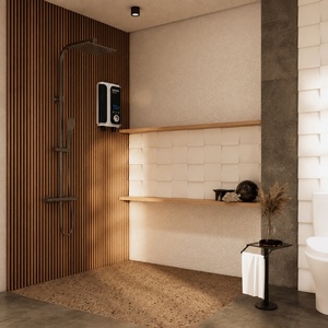 Calentador de Agua Eléctrico Instantáneo Delgado para Baño, Precio de Fábrica Vietnamita, con Pantalla LED de Temperatura Premium - Product Image 6