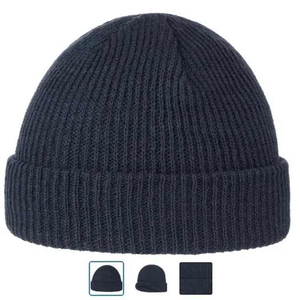 Bonnet en acrylique 100% personnalisé, tricot doux, chapeau d'hiver avec logo brodé pour un usage décontracté en plein air, unisexe - Product Image 2