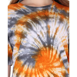 Camiseta Tie-Dye para Mujer, Nueva Llegada 2026, Camiseta con Logotipo Personalizado para Mujer, Camiseta Tie-Dye al por Mayor, 100% Algodón - Product Image 5