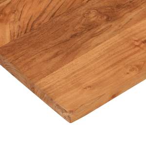 Plateau de table à manger carré en bois d'acacia massif 27,6"x27,6"x1,5" (seul le plateau) - Product Image 6