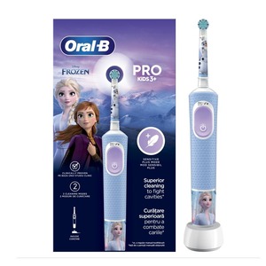 Oferta Exclusiva: <span class=keywords><strong>Cepillo</strong></span> de <span class=keywords><strong>Dientes</strong></span> Eléctrico Recargable Oral B D100 <span class=keywords><strong>Frozen</strong></span> para Niños con Divertido Tema de <span class=keywords><strong>Frozen</strong></span> y Cerdas Suaves - Product Image 5
