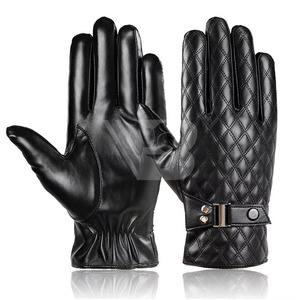 Gants de sport d'extérieur pour adultes, best-sellers, confortables, en cuir de mouton, couleur marron, unisexes, gants de mode - Product Image 1