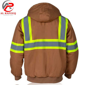 Sudadera de Seguridad de Alta Visibilidad y Calidad Premium, Reflectante, Ligera, para Trabajadores, Corte Ajustado - Product Image 4