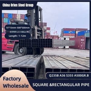 Perfil Rectangular Hueco 80x40 100x50 200x150 Suministro Directo <span class=keywords><strong>de</strong></span> Fábrica Tubería <span class=keywords><strong>de</strong></span> Acero Laminada en Caliente - Product Image 1