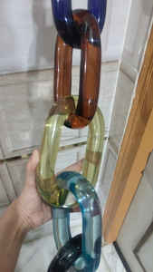 Cadena de decoración de pared Art Deco Artículo de resina Artículo decorativo para habitación más adorable con precio de venta completo en India - Product Image 2