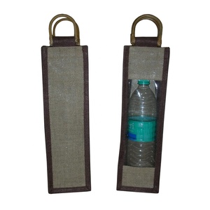 ถุงใส่ไวน์แบบขวดเดียวทำจากผ้าปอกระเจาใสแบรนด์ออกแบบได้ตามต้องการ - Product Image 3