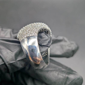 Moissanite Iced Out Dome <b>Ring</b> Luxury Hip Hop Statement Jewelry <b>Mens</b> Fashion <b>Ring</b> - Product Image 5