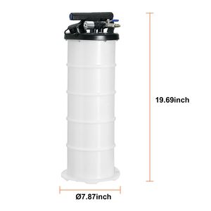 Estrattore di Olio Pneumatico/Manuale da 6,5L con Tubo di Aspirazione per Cura dell'Auto - Product Image 4