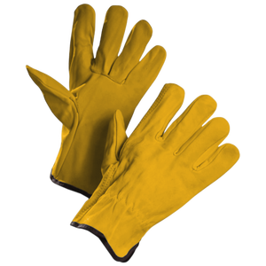 High Quality Cowhide Grain Leather <b>Driver</b> <b>Gloves</b> Soft & Comfortable Abrasion Resistant Hand Protection Household <b>Gloves</b> - Product Image 5