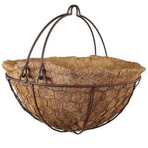 Maceta Colgante Artística de Hierro con Elegante Estructura Botánica para Decoración Moderna de Patio y Balcón - Product Image 4