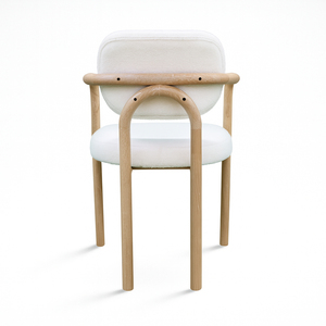 Chaise de salle à manger en bois fabriquée au Vietnam, vente directe d'usine, pour restaurant et salon - Product Image 3