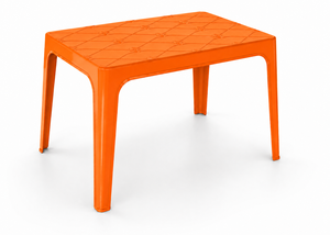 Mesa de Plástico Resistente con Estructura Ligera y Superficie Fácil de Limpiar para Uso Comercial en Interiores y Exteriores - Product Image 5