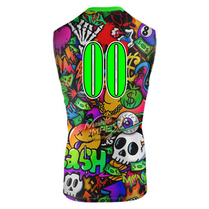 เสื้อฟุตบอลแบบมีธง 7v7 รุ่นพรีเมียม Dri-Fit แบบสั่งทำพิเศษ - ไซส์ใหญ่ ป้องกันรังสียูวี ระบายอากาศได้ดี พิมพ์ลายแบบ Sublimation มีไซส์เด็ก - Product Image 3