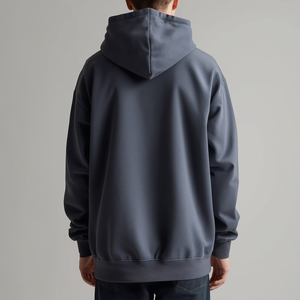 Sudadera con Capucha Oversize de 500 GSM, de Algodón Grueso y Felpa, Estilo Urbano, Holgada, Unisex, Cálida, Informal, OEM al por Mayor - Product Image 4