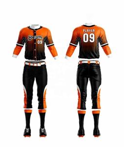 Maillots de baseball personnalisés OEM pour équipes, respirants, à séchage rapide, ensembles uniformes par sublimation numérique avec pantalon - Product Image 5