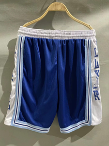 Shorts de basketball unisexe personnalisés classiques imprimés, respirants, mi-cuisse, avec broderie, poches, grandes tailles, antibactériens, séchage rapide - Product Image 5