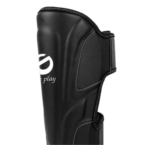 Protège-tibias de boxe professionnels pour hommes en cuir PU souple – Équipement de protection des jambes pour la boxe – En vente en ligne - Product Image 3
