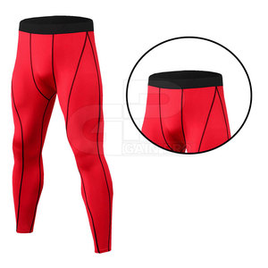 กางเกงรัดรูปผู้ชายน้ำหนักเบา ผ้าระบายอากาศได้ดี ทรงเข้ารูป เหมาะสำหรับการฝึกซ้อมที่ยิมและการออกกำลังกายกลางแจ้ง - Product Image 5