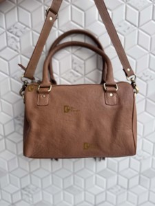 Nuevo Bolso de Hombro de Cuero Vacuno de Diseño Único con Borla de Piedra Azul, Estilo Occidental, para Uso Diario - Product Image 5