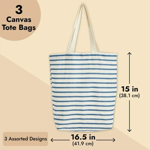 Bolsa de Lona Personalizada de Fábrica OEM ODM, Bolsa de Compras, Portátil, para Exteriores, con Botón Oculto, para Viajes, Playa, Compras - Product Image 6