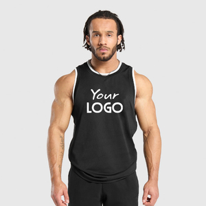 Custom <b>Mens</b> Sleeveless Tank Top In Latest Style Solid Color Breathable Smart Casual Made From Polyester/cotton Plus Size - Product Image 1