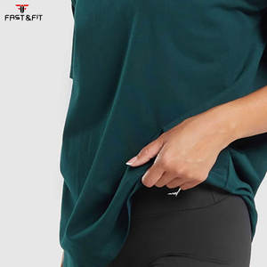 Camisetas Casuales de Verano para Mujer, Ecológicas, 100% Algodón, con Decoración de Tie Dye/Plumas, Color Personalizado y Corte Holgado - Product Image 2