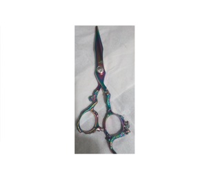 Purple Dragon Japanese Steel 440C Professional Hair Scissors Wholesale Customizable Salon Barber <b>Shears</b> Manufacturer Direct - Product Image 6