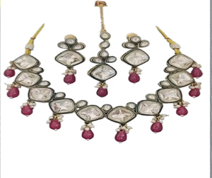 XILIANGFEIZI - Juego de Collar de Cobre Vintage de Alta Gama con Circonitas de Colores Mezclados y Diseño Floral, Estilo Europeo y Americano, Ideal para Regalo - Product Image 1