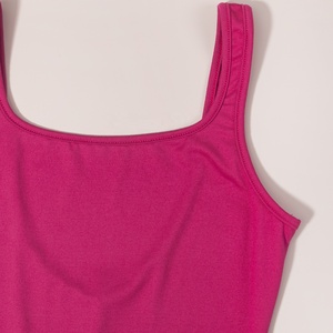 Maillot de Gimnasia para Niñas con Pantalones Cortos, Morado y Rosa, Estampado por Sublimación, Spandex y Poliéster, Ropa de Baile para Niñas, Ropa de Actuación Infantil - Product Image 6