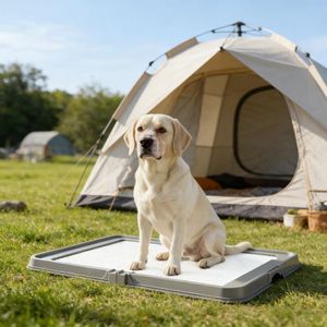 Support pliable pour bac à litière pour chien – Meubles et accessoires pratiques pour animaux de compagnie - Product Image 5