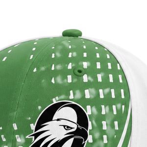 Green <b>White</b> <b>Cricket</b> Cap Adjustable Outdoor Sports Hat Team Match Headwear Training Accessories Casual Sun Protection Cap - Product Image 3