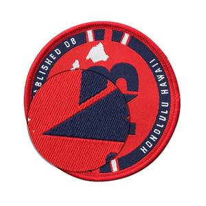 Security Patch with Golden Eagle and Crown Embroidery Iron-On Fabric <b>Badge</b> for Cloth Use - Product Image 2