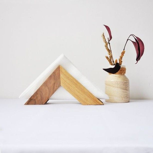 Elegantes Porta Servilletas Rústicos de Madera de Mango para Mesa de Comedor, Decoración de Mesa para Bodas y Fiestas - Product Image 2