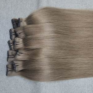 Extensiones de Cabello Virgen Vietnamita 100% Más Vendidas, Precio al por Mayor, Trama Doble a Máquina, Sin Enredos, Sin Caída, Cabello de Bebé - Product Image 6