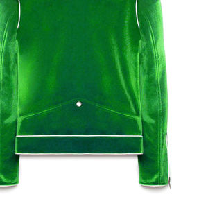 Blazer de costume élégant unisexe en velours, col montant, style designer, personnalisable, pour l'hiver et les soirées - Product Image 6