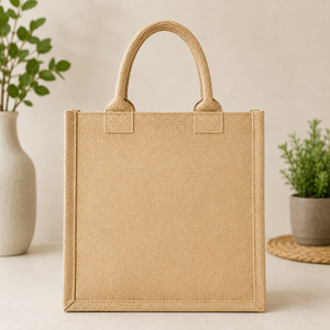 Custom Printed Floral Jute Tote <b>Bag</b> Rope Eco-Friendly <b>Reusable</b> Shopping Gift Exhibition Promotional Grocery Carry <b>Bag</b> Wholesale - Product Image 6