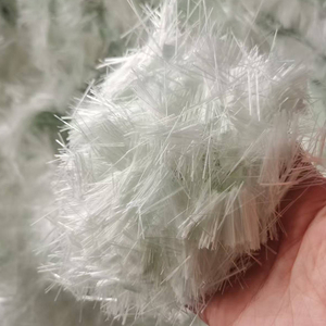 Brins coupés en fibre de verre anti-fissure 12mm mortier béton sans alcali fibre de verre résistante aux alcalis avec service de coupe - Product Image 1