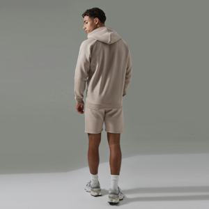 Breathable <b>Men</b> Summer Set <b>Long</b> Sleeve Hoodie <b>Shorts</b> Sets Two Pieces Fitness Set Casual Summer Tracksuit With Logo - Product Image 3