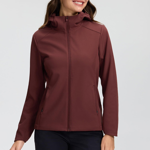 Chaquetas softshell ligeras de poliéster a prueba de viento para mujer, cómodas y transpirables, para adultos. - Product Image 3