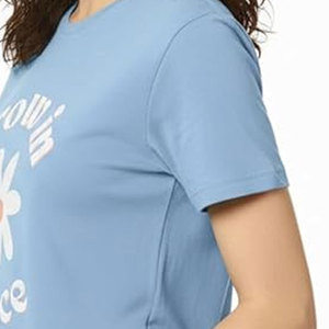 เสื้อยืดคอกลมทรงเข้ารูป น้ำหนักเบา สวมใส่สบาย ผลิตจากผ้าฝ้ายพรีเมียม คุณภาพสูง ระบายอากาศได้ดี ทันสมัย ขายดี พร้อมสกรีนโลโก้ตามสั่ง - Product Image 6