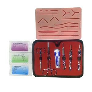 Kit de pratique de suture réutilisable pour étudiants en médecine, outil de suture pour l'anatomie et la biologie, pour les médecins et les étudiants en chirurgie - Product Image 1