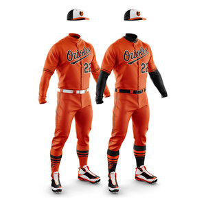 Best Price Men Women Baseball Uniform Professional Manufacture Team Wear Baseball Uniform For Training OEM ODM <b>Serviced</b> - Product Image 5
