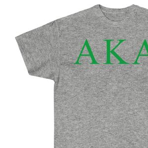 Camiseta de manga corta para mujer Heather Grey con estampado de letras verdes, camiseta informal de algodón con cuello redondo, camiseta de moda de verano, suave y cómoda - Product Image 4