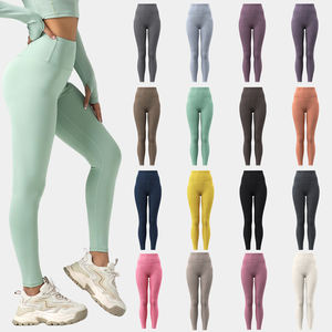 Conjunto Deportivo Mayorista: Top de Yoga, Ropa Deportiva, Conjuntos de Gimnasio y Fitness, Camisetas de Running, Leggings con Efecto Scrunch Butt y Pantalones de Pierna Ancha - Product Image 6